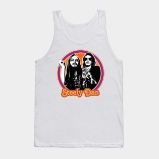 Steely Dan / Original Retro 1970s Style Design Tank Top